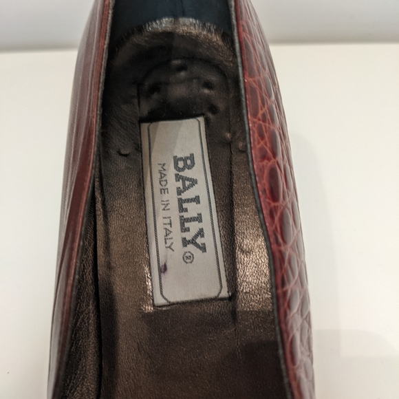 Vintage Bally's red leather pumps - Picture 11 of 11